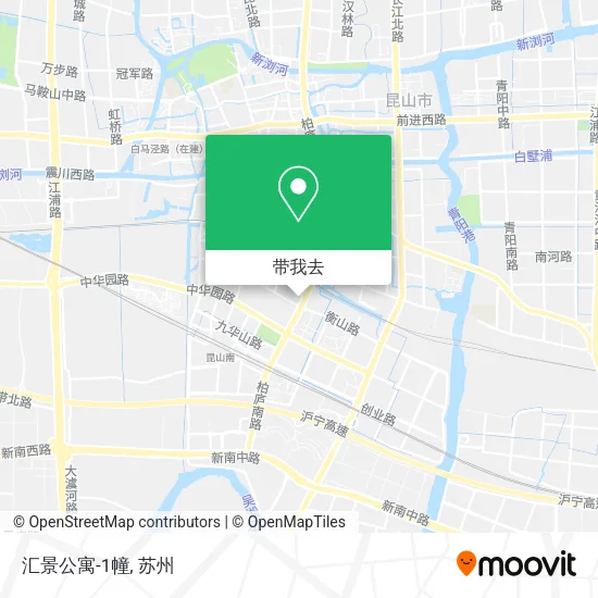 汇景公寓-1幢地图