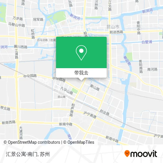 汇景公寓-南门地图
