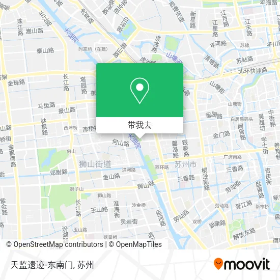 天监遗迹-东南门地图