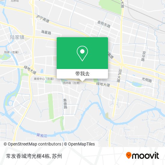 常发香城湾光榭4栋地图