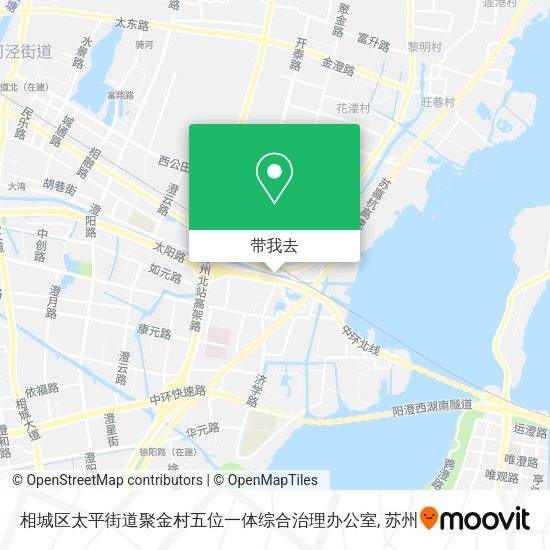 相城区太平街道聚金村五位一体综合治理办公室地图