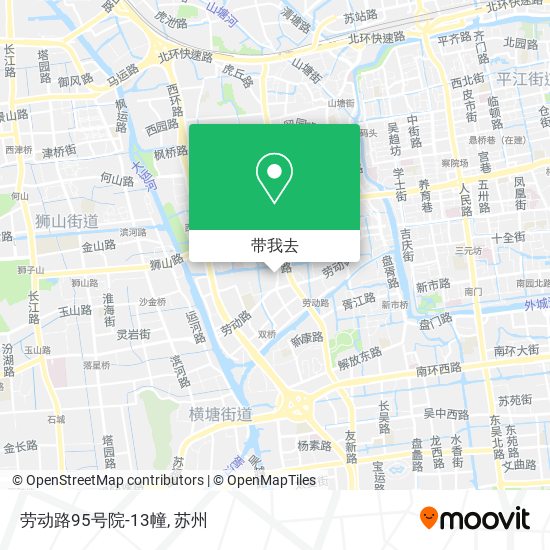 劳动路95号院-13幢地图