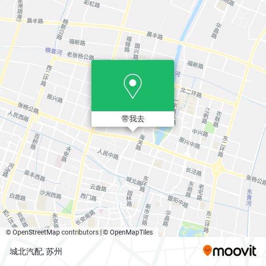 城北汽配地图