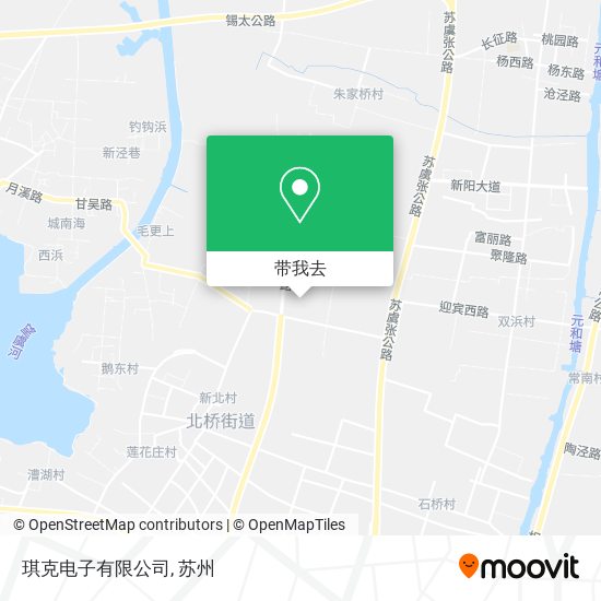 琪克电子有限公司地图