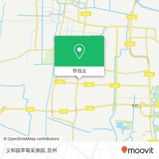 义和园草莓采摘园地图