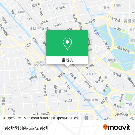 苏州传化物流基地地图