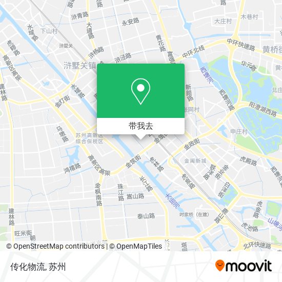 传化物流地图