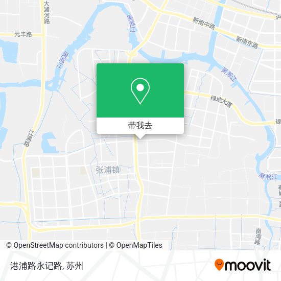 港浦路永记路地图