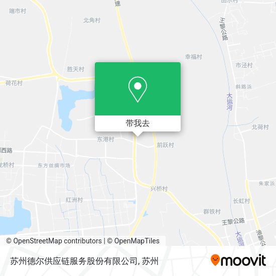 苏州德尔供应链服务股份有限公司地图