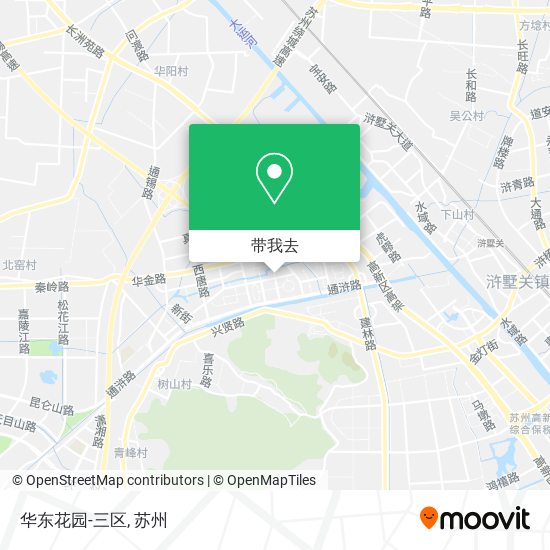 华东花园-三区地图