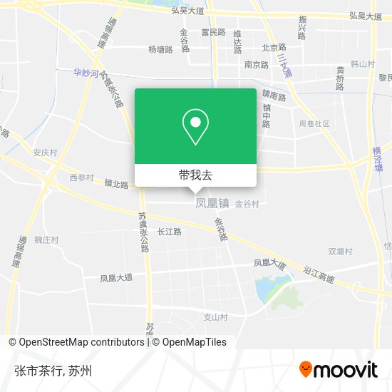 张市茶行地图