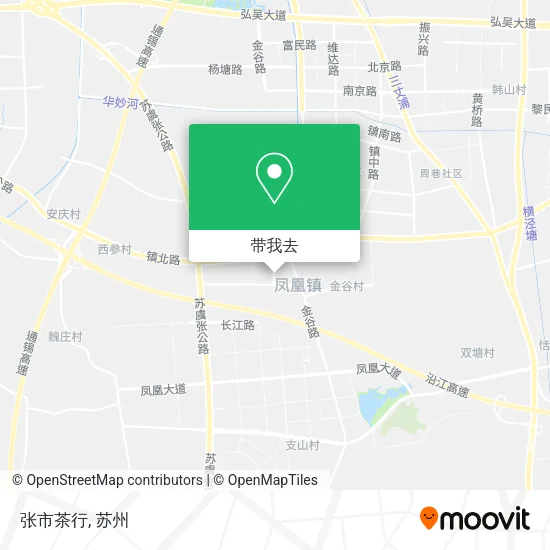 张市茶行地图