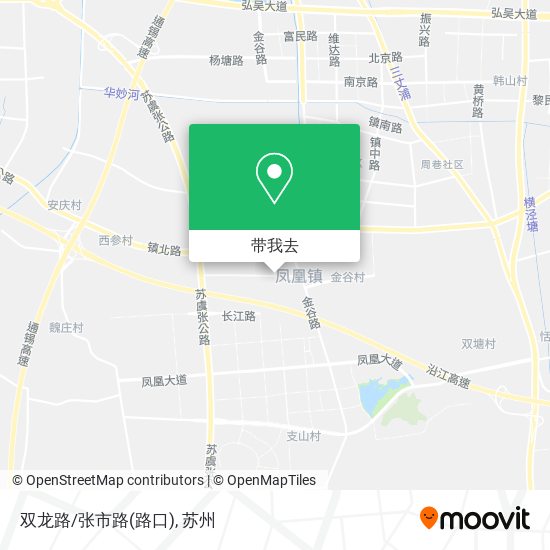 双龙路/张市路(路口)地图
