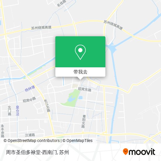 周市圣伯多禄堂-西南门地图