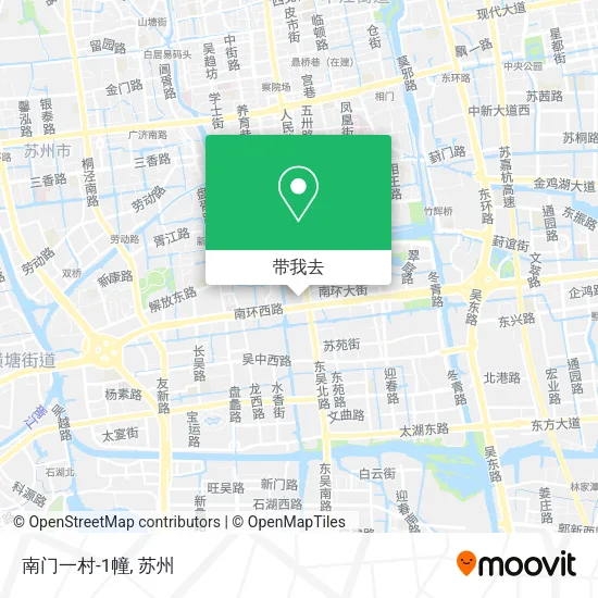 南门一村-1幢地图