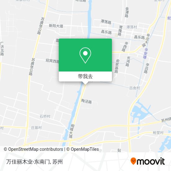 万佳丽木业-东南门地图