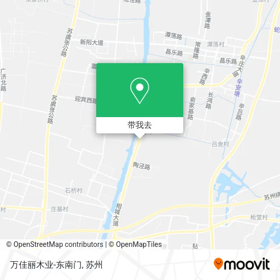 万佳丽木业-东南门地图