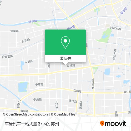 车缘汽车一站式服务中心地图