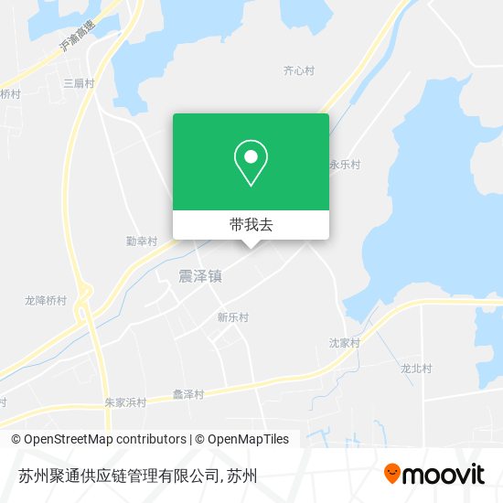 苏州聚通供应链管理有限公司地图