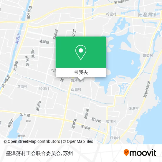 盛泽荡村工会联合委员会地图