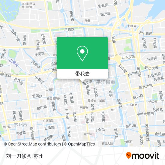刘一刀修脚地图
