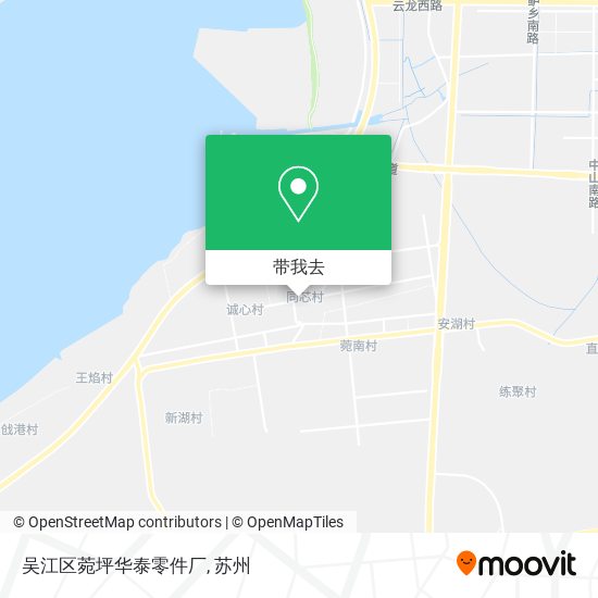 吴江区菀坪华泰零件厂地图