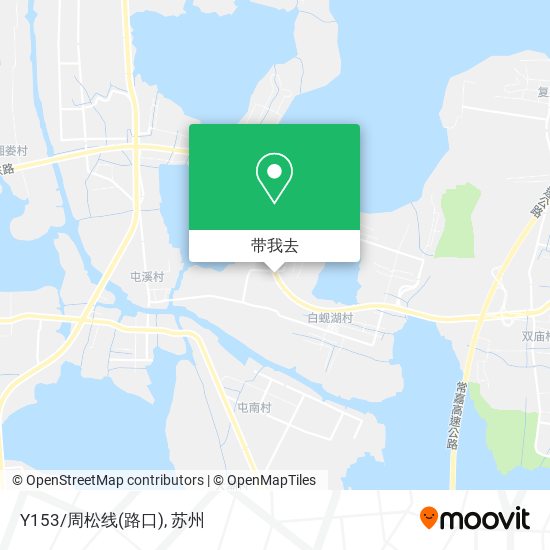 Y153/周松线(路口)地图