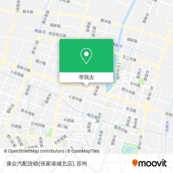 康众汽配连锁(张家港城北店)地图