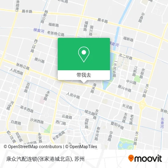 康众汽配连锁(张家港城北店)地图