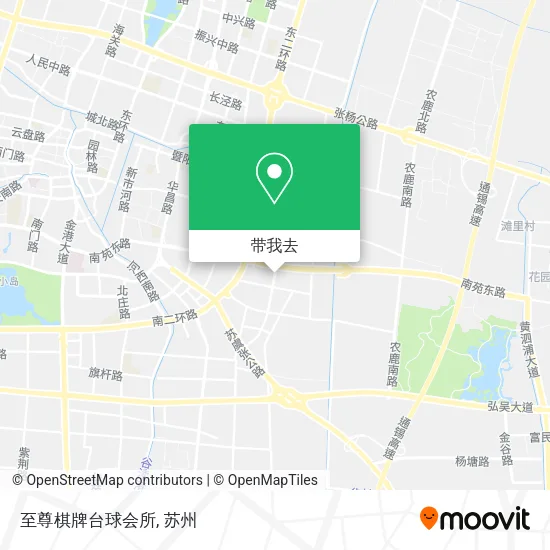 至尊棋牌台球会所地图