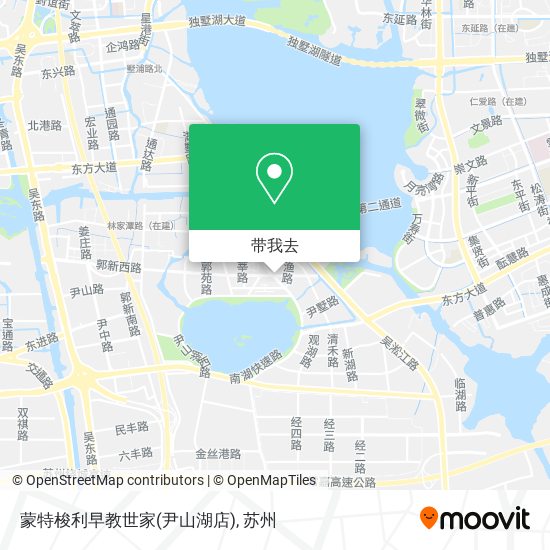 蒙特梭利早教世家(尹山湖店)地图