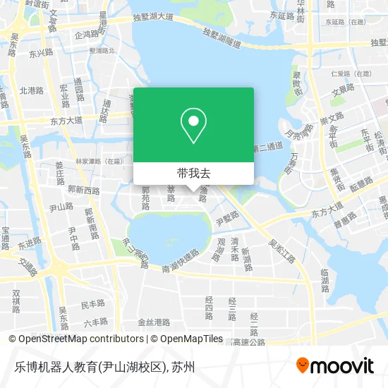 乐博机器人教育(尹山湖校区)地图