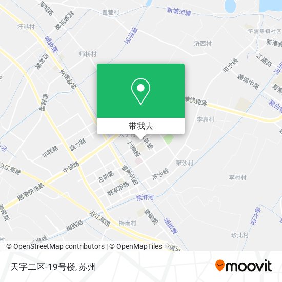 天字二区-19号楼地图