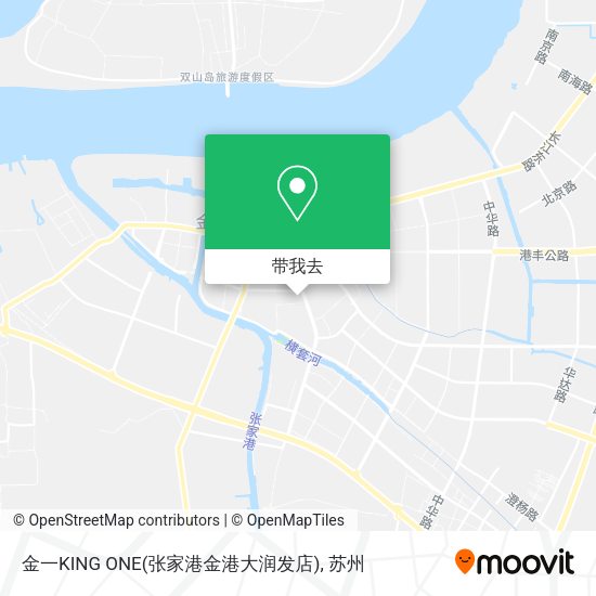 金一KING ONE(张家港金港大润发店)地图