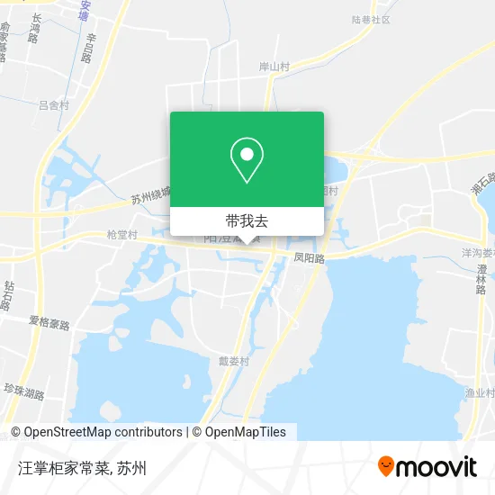 汪掌柜家常菜地图