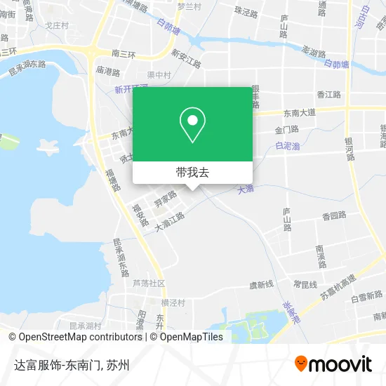 达富服饰-东南门地图