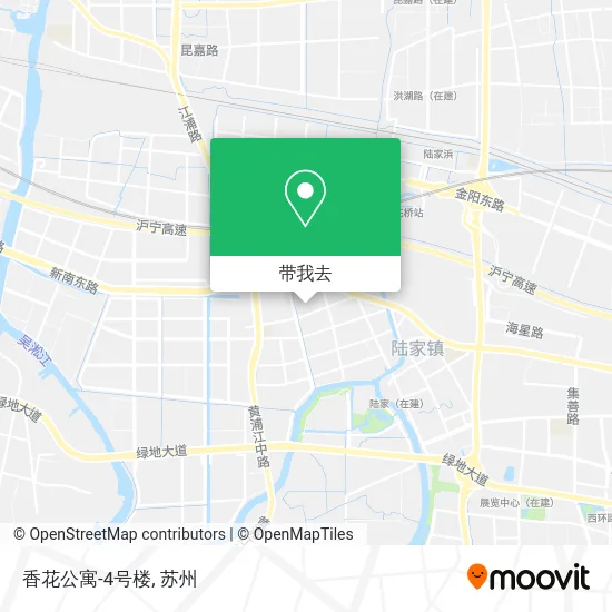 香花公寓-4号楼地图