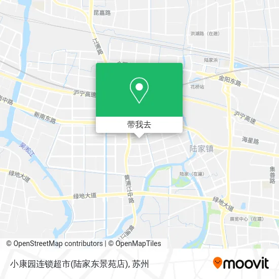 小康园连锁超市(陆家东景苑店)地图
