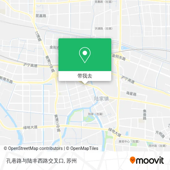 孔巷路与陆丰西路交叉口地图