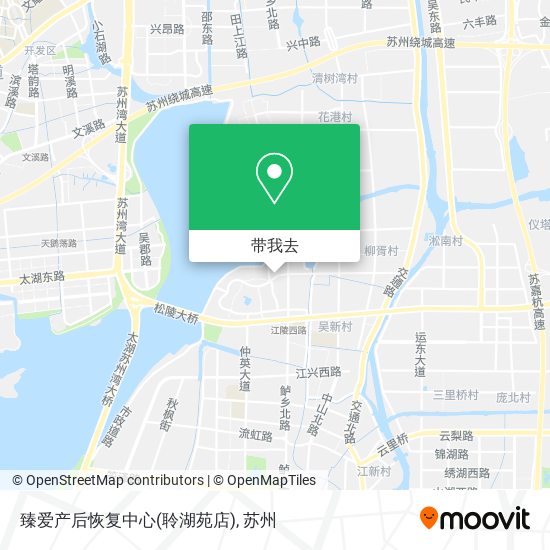 臻爱产后恢复中心(聆湖苑店)地图