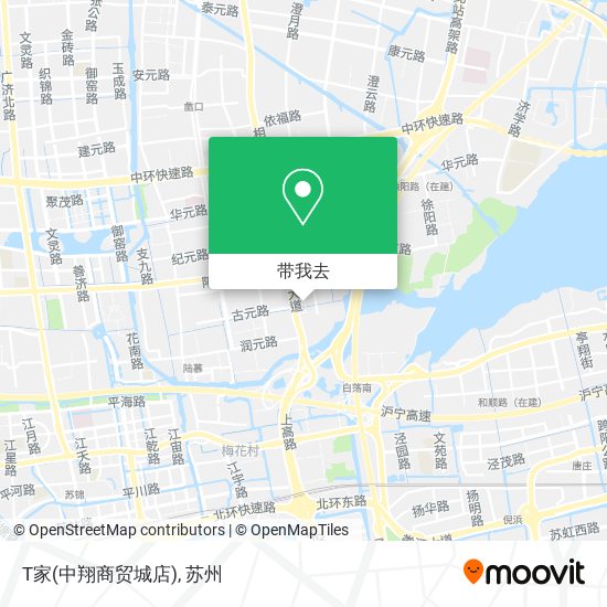 T家(中翔商贸城店)地图