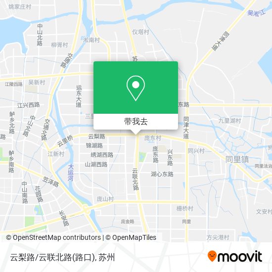 云梨路/云联北路(路口)地图