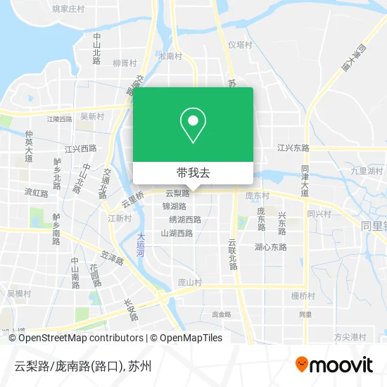 云梨路/庞南路(路口)地图