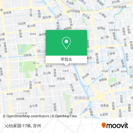 沁怡家园-17栋地图