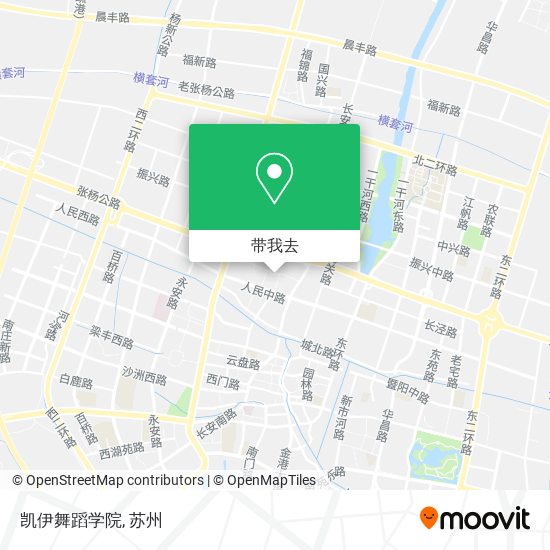 凯伊舞蹈学院地图