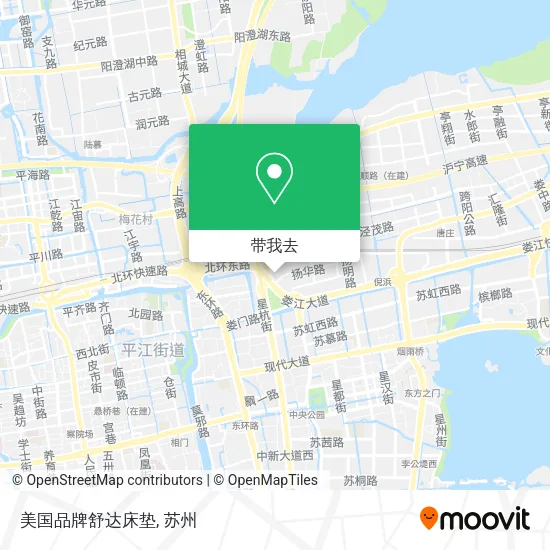 美国品牌舒达床垫地图