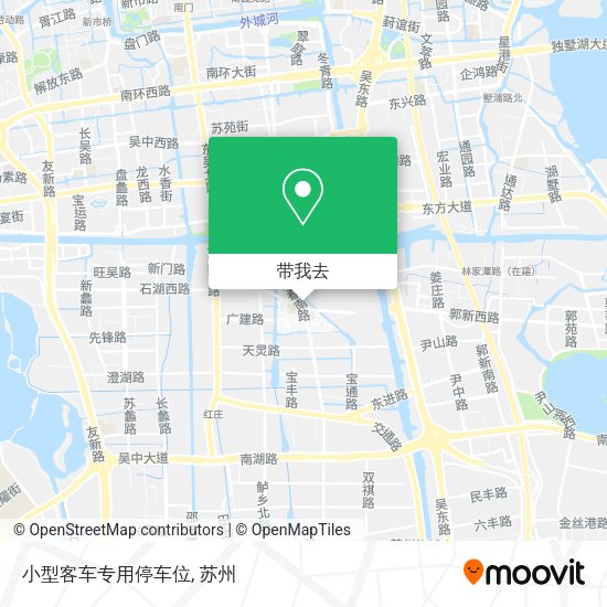 小型客车专用停车位地图
