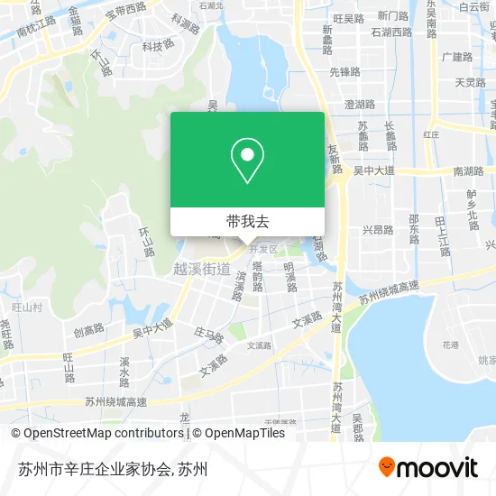 苏州市辛庄企业家协会地图