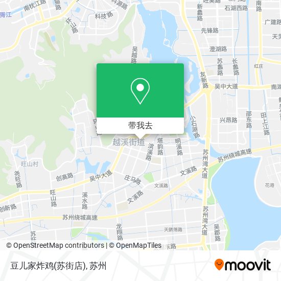 豆儿家炸鸡(苏街店)地图