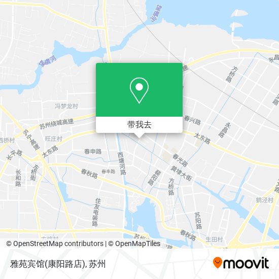 雅苑宾馆(康阳路店)地图